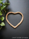 Brown Heart - Wreath Rings (Set of 2) - Craft Store of India