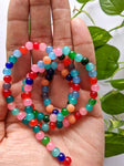 Multicolour - 6mm Glass Beads