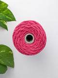 Rose Pink - 3mm Jute Rope