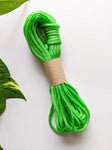 Parrot Green - 4mm Nylon Knot Macrame Thread