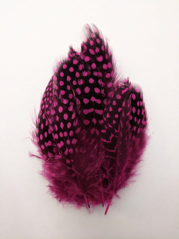 Pink - Dotted Feathers (50 Pieces)