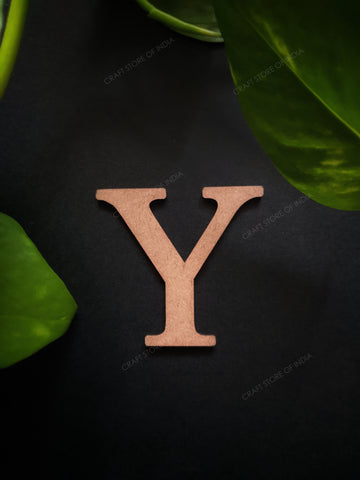 Alphabet Y - MDF Base