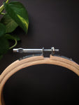 Round Wooden Embroidery Hoop (Iron Key)