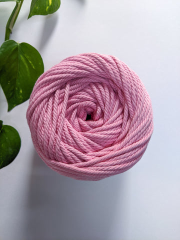 Baby Pink - 4mm Superior Plus Twisted Macrame