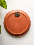 Fresh Greens - Hand-painted Terracotta Decorative Wall Plate