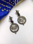 Dragonfly - Silver Oxidised Earrings