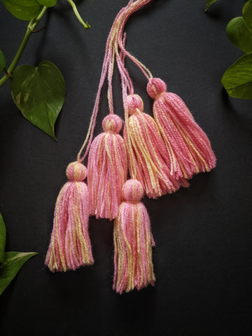 Blossom Shades - Wool Tassels (Pack of 5)