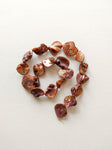 Burgundy - Shell Beads