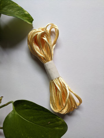Butter - Rattail Satin Cord - Craft Store of India