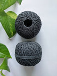 Charcoal Grey - Crochet Thread (40gm)