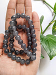 Charcoal Grey - 10mm Glass Beads