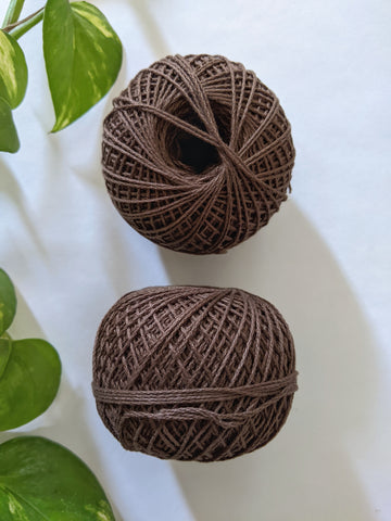 Chocolate Brown - Crochet Thread (40gm)