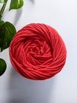 Christmas Red - 4mm Superior Plus Twisted Macrame