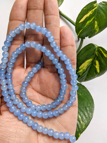 Cornflower Blue - 6mm Glass Beads