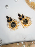 Pakeezah - Pearl Embellished Thewa Earrings