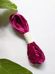 Deep Pink - Rattail Satin Cord - Craft Store of India
