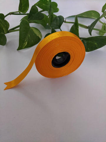 Fire Yellow - Satin Ribbon (0.5 inch)