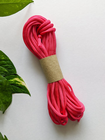 Fuchsia - 4mm Nylon Knot Macrame Thread