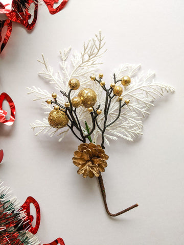 Golden Stick - Christmas Decoration