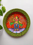 Green Shankh - Hand-painted Pattachitra Wall Plate