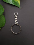 Silver Key Ring (with chain)