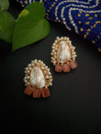 Precious Pearl - Stone Earrings