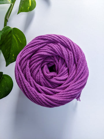 Imperial Violet - 4mm Superior Plus Twisted Macrame
