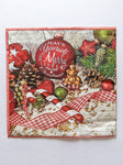 Merry Little Christmas - Decoupage Napkin