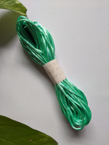 Mint Green - Rattail Satin Cord
