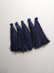Navy Blue - Silk Tassels (Pack of 5)