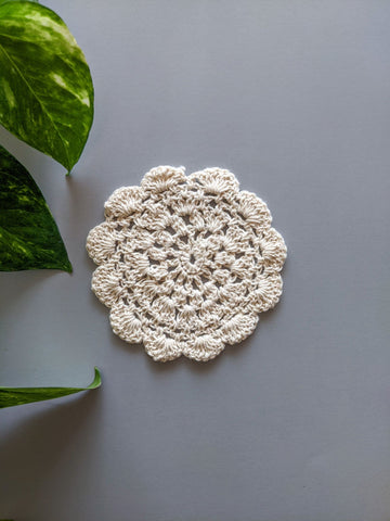Off White - Doily (3" inches)