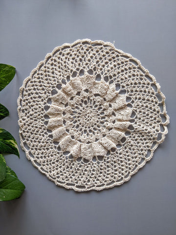 Off White - Doily (12" inches)