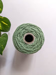 Rustic Green - 4mm Braided Macrame Thread