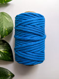 Azure Blue - 4mm Single Strand Macrame Thread