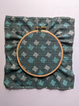 Turquoise Mosaic - Printed Fabric