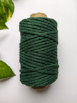 Military Green - 4mm Braided Macrame Thread