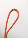 Tangerine Orange - 4mm Braided Macrame Thread