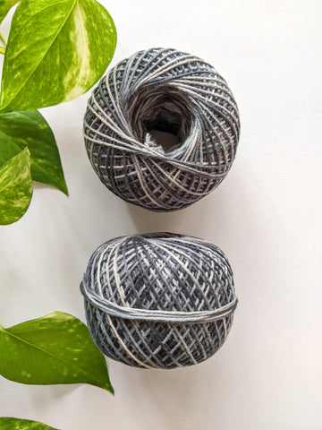 Charcoal Shades - Crochet Thread (40gm)