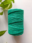 Sea Green - 4mm Twisted Macrame Thread