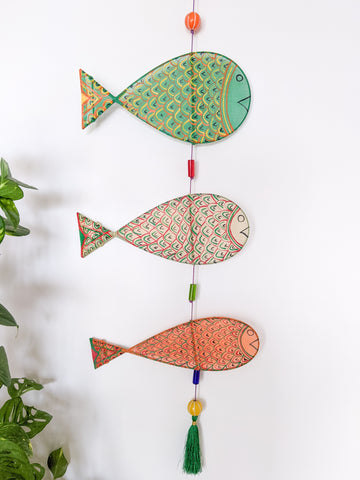 Tropical Fishes (Design 1) - Hand-painted Hangings