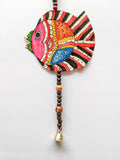 Vibrant Fishes - Hand-painted Hangings