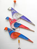 Singing Birds (Design 2) - Hand-painted Hangings