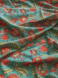 Turquoise Beauty - Printed Fabric