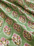 Sea Green Florals - Printed Fabric