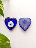 Heart (medium) - Evil Eye Beads (Pack of 2)