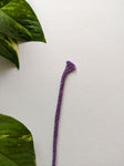 Eggplant Purple - 4mm Braided Macrame Thread