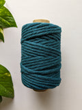 Teal Blue - 4mm Single Strand Macrame Thread