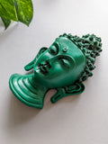 Green Buddha - Wall Mask