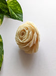 Ivory Rose Buds (medium) - Pack of 4