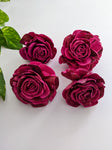 Pink Roses (large) - Pack of 4